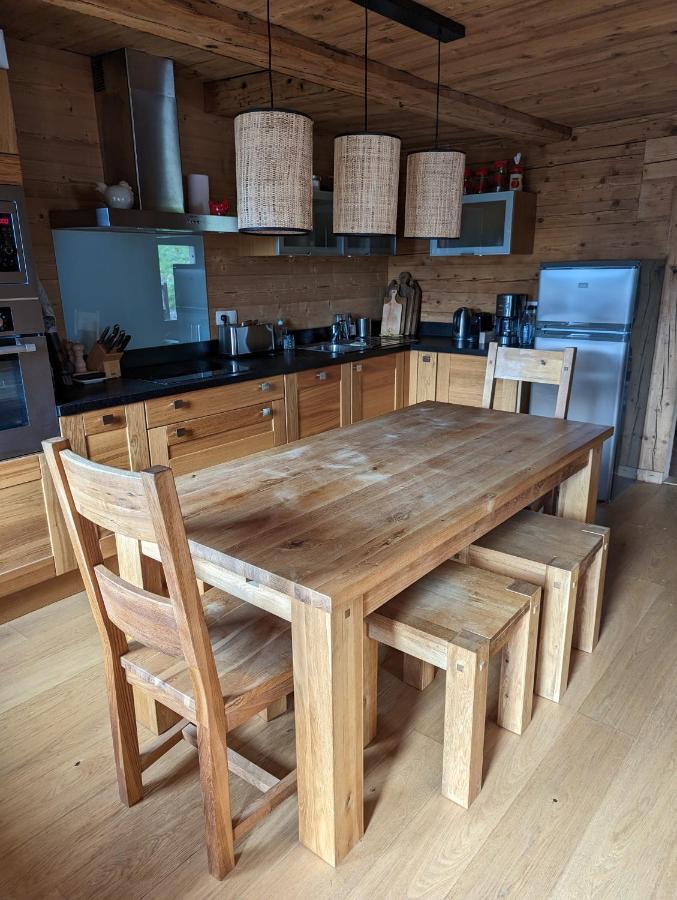 Bas De Chalet Au Coeur Des Aravis, Entre Lac Et Montagne Saint-Jean-de-Sixt Eksteriør billede